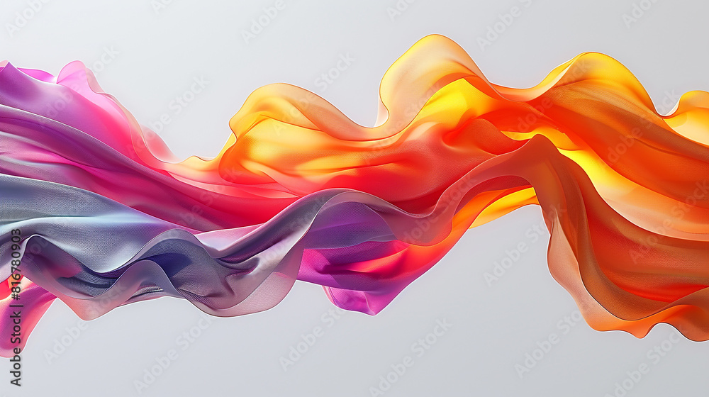 Elegant fashion flying satin silk cloth design for product display. Illustration Elegant fashion flying satin silk cloth design for product display. Illustration