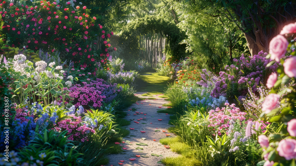 flower garden