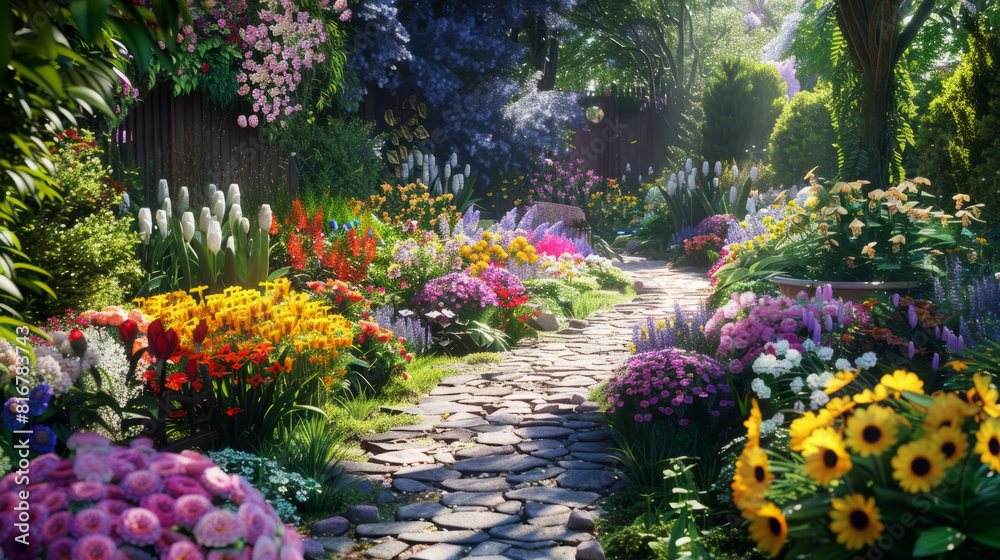 flower garden flower garden