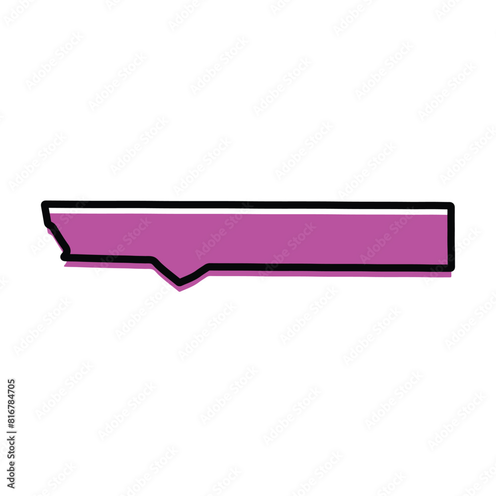 Ohangwena region of the Namibia vector map design. Ohangwena region of the Namibia vector map design.