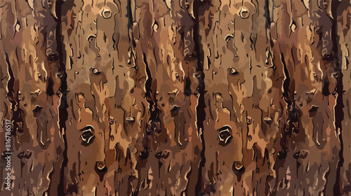 Closeup bark textures wood Vector style vector design