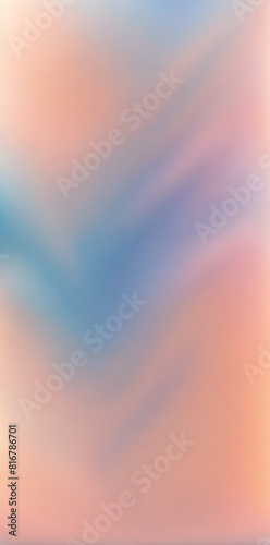 Abstract art with blurred elements and smooth gradient transitioning through pastel hues, creating a soft-focus ambient effect