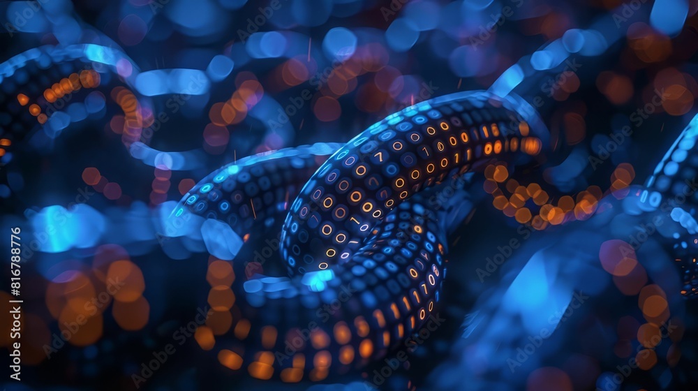 Abstract blue and orange glowing and blurry background Abstract blue and orange glowing and blurry background