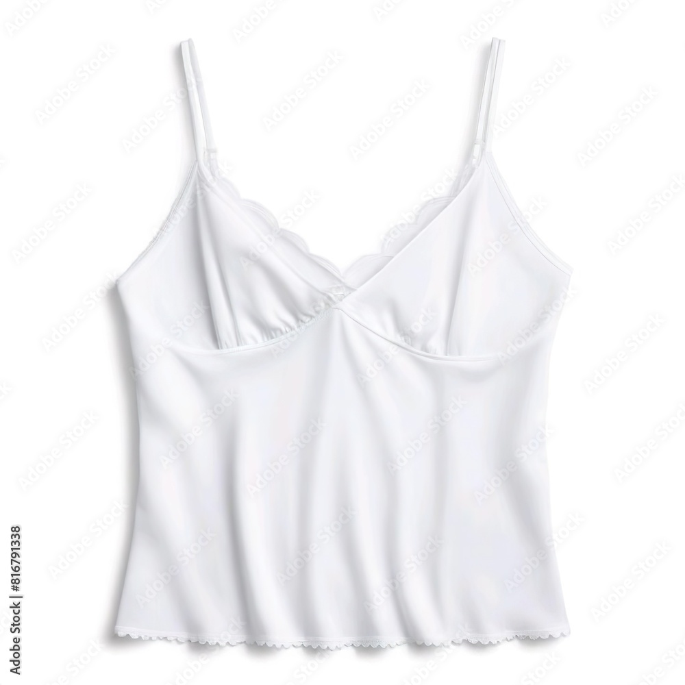 White Tank Top on a white background White Tank Top on a white background