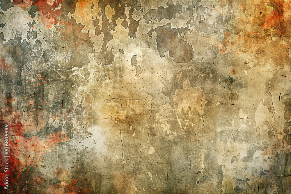 Textured Grunge A textured grunge background featuring layers of distressed textures and rough surfaces with a variety of organic elements and weathered patterns  
