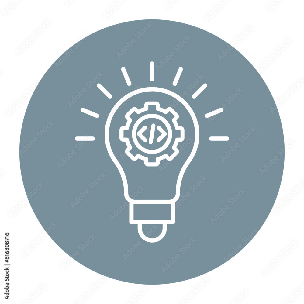 Innovation vector icon. Can be used for No Code iconset. Innovation vector icon. Can be used for No Code iconset.