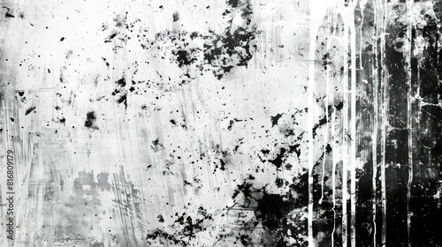 Wallpaper Mural Abstract grunge background in black and white palette Torontodigital.ca