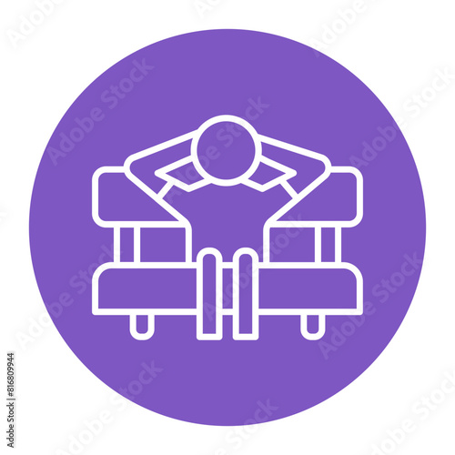 Loneliness vector icon. Can be used for Home Based Business iconset.