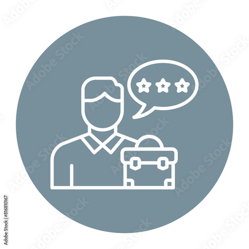 Career Expert vector icon. Can be used for Job Search iconset.
