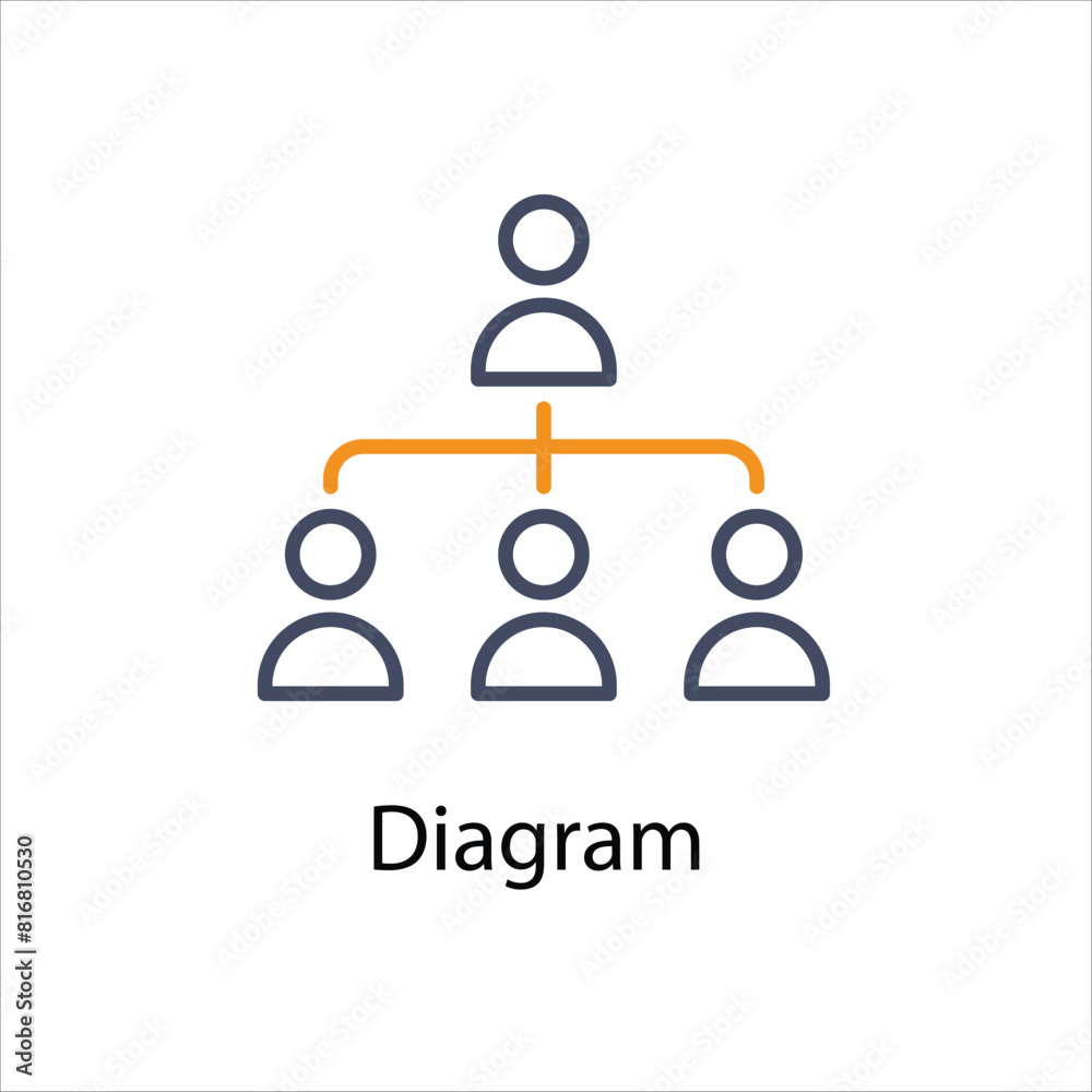 Diagram Vector icon Diagram Vector icon