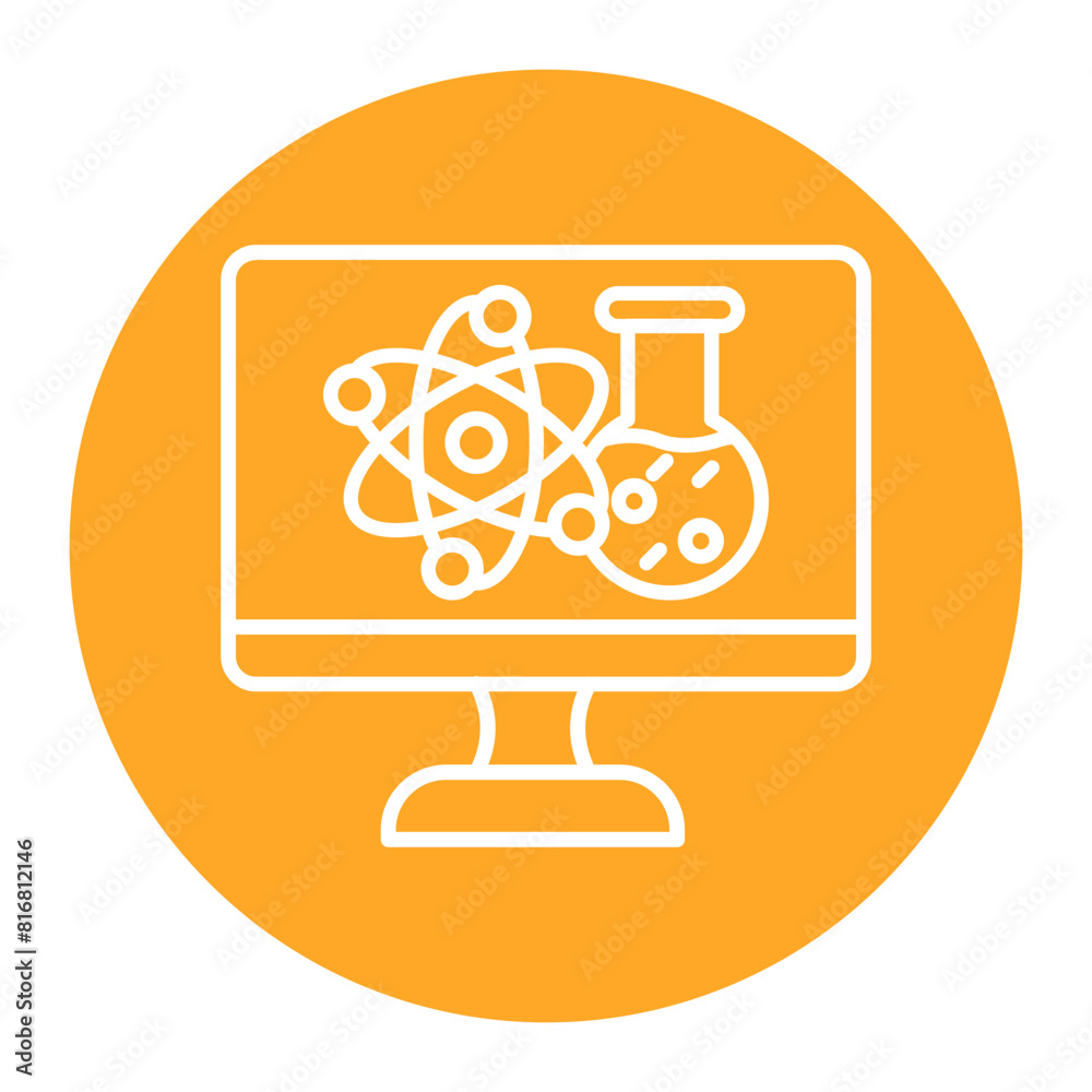 Science vector icon. Can be used for Online Education iconset. Science vector icon. Can be used for Online Education iconset.