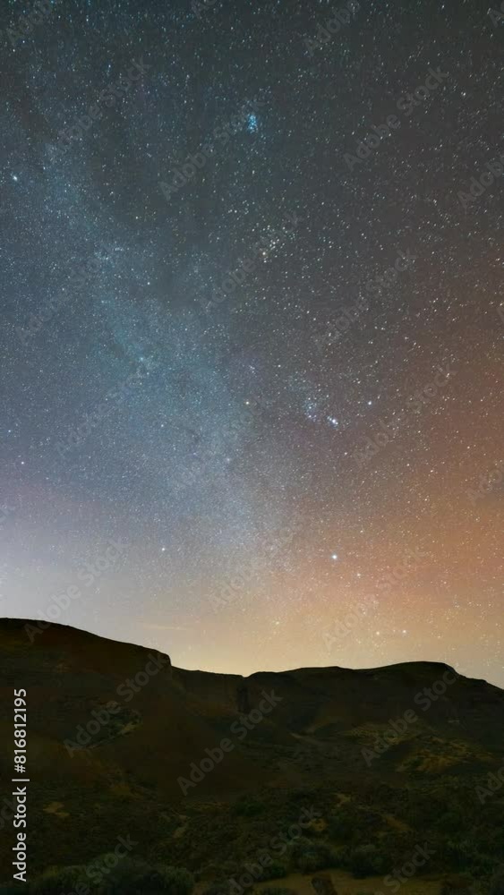 Milky way time lapse Milky way time lapse