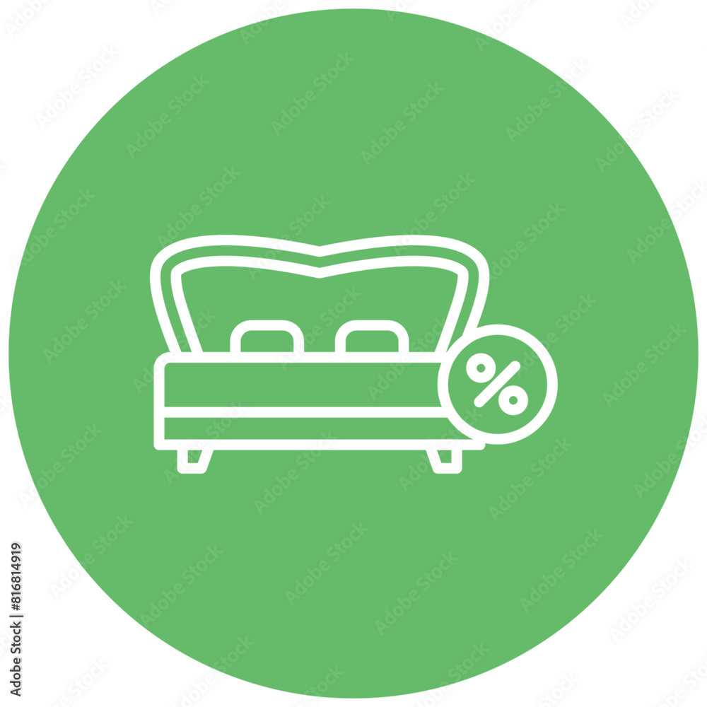 Discounted Rooms vector icon. Can be used for Casino iconset. Discounted Rooms vector icon. Can be used for Casino iconset.