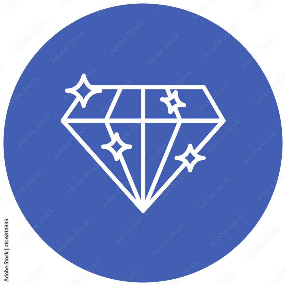Diamond vector icon. Can be used for Casino iconset. Diamond vector icon. Can be used for Casino iconset.