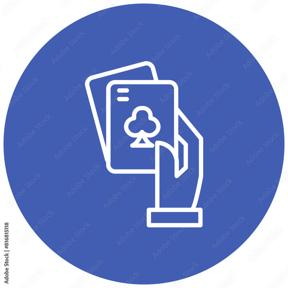 Poker vector icon. Can be used for Casino iconset. Poker vector icon. Can be used for Casino iconset.