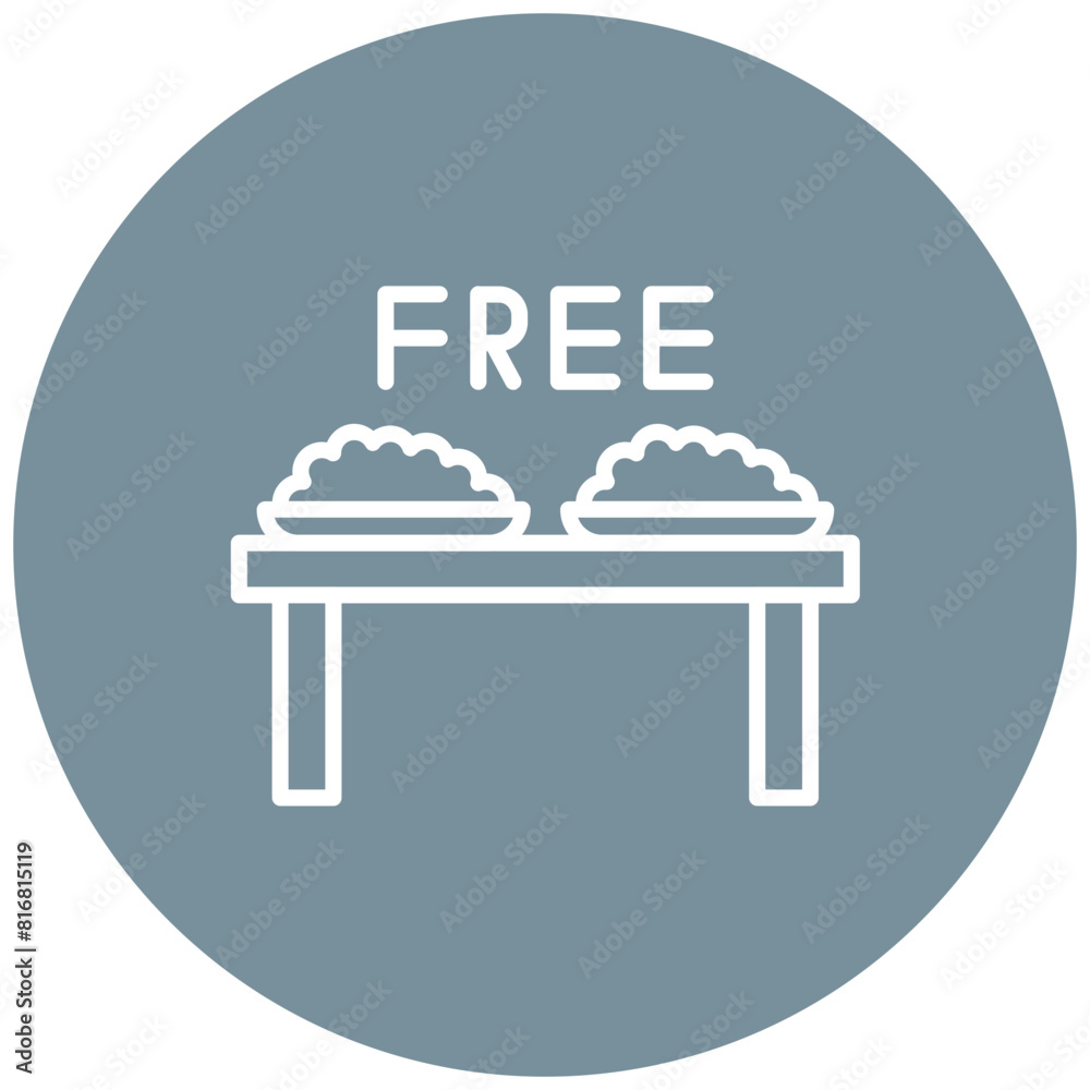Free Meals vector icon. Can be used for Casino iconset. Free Meals vector icon. Can be used for Casino iconset.