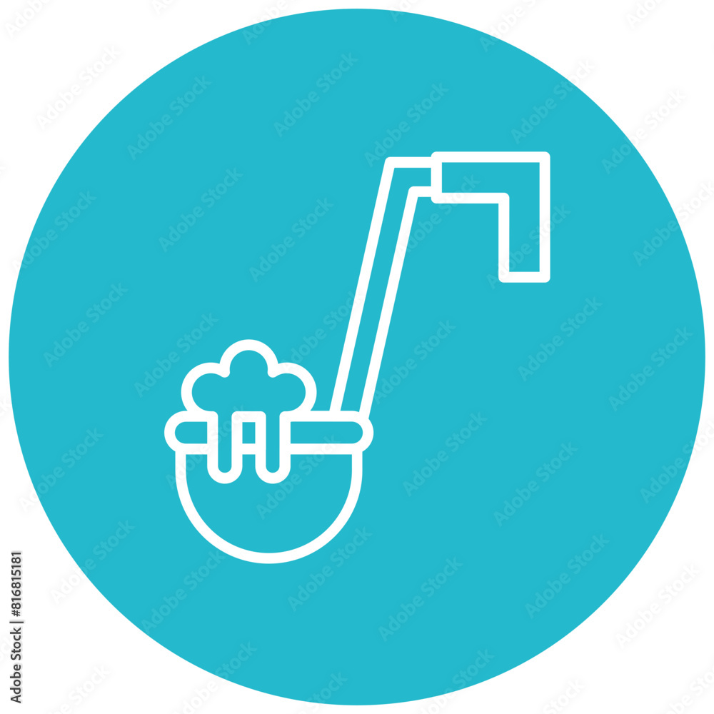Ladle vector icon. Can be used for Mettalurgy iconset. Ladle vector icon. Can be used for Mettalurgy iconset.