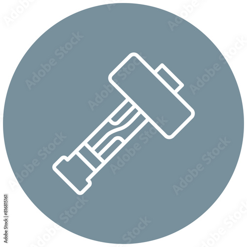 Physical Metallurgy vector icon. Can be used for Mettalurgy iconset.