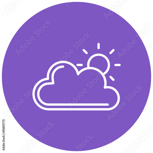 Weather vector icon. Can be used for Adventure iconset.