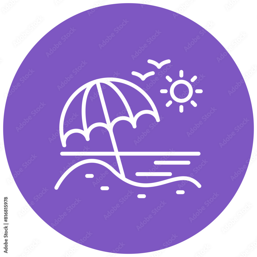 Vacation vector icon. Can be used for Adventure iconset. Vacation vector icon. Can be used for Adventure iconset.