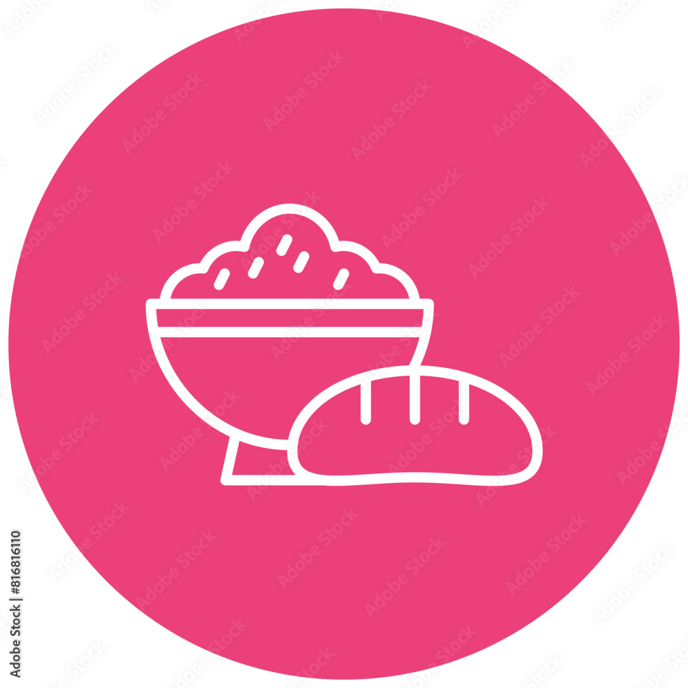 Carbohydrates vector icon. Can be used for Nutrition iconset. Carbohydrates vector icon. Can be used for Nutrition iconset.