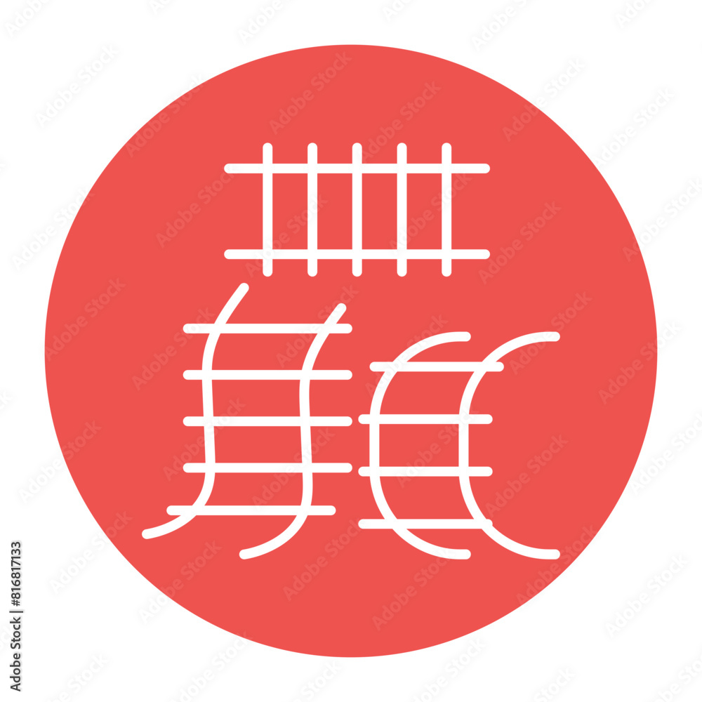 Railroad vector icon. Can be used for Railway iconset. Railroad vector icon. Can be used for Railway iconset.