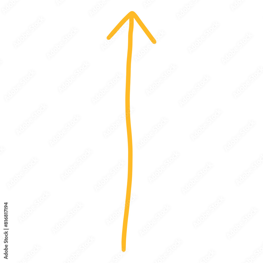 Yellow Arrow Isolated Hand Drawn Arrow Handwritten Arrow Scribble Arrow Element Design Infographic Element Yellow Arrow Isolated Hand Drawn Arrow Handwritten Arrow Scribble Arrow Element Design Infographic Element