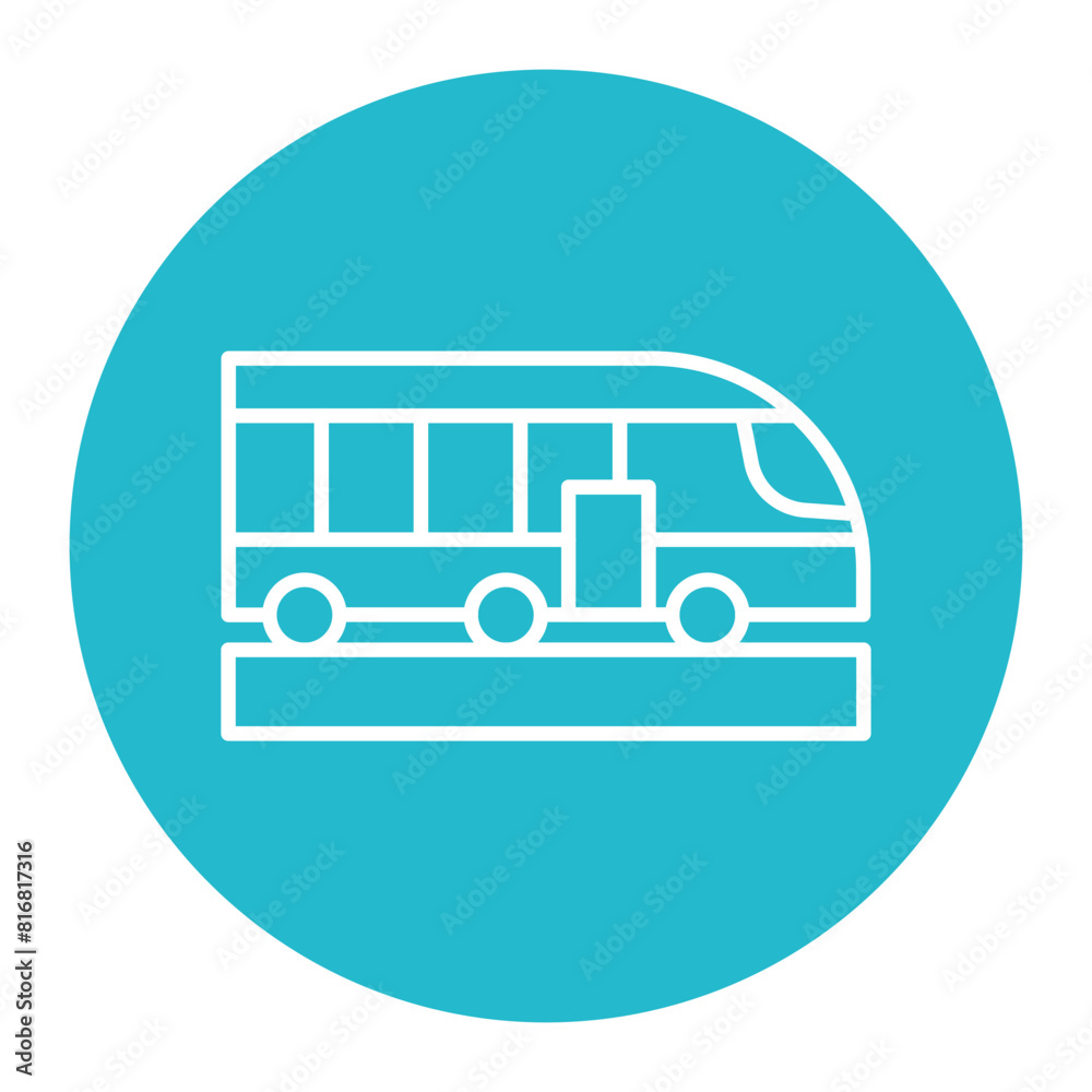 Maglev Vehicle vector icon. Can be used for Railway iconset. Maglev Vehicle vector icon. Can be used for Railway iconset.