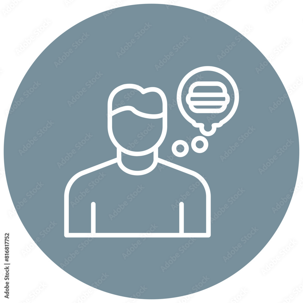 Hunger vector icon. Can be used for Homeless iconset. Hunger vector icon. Can be used for Homeless iconset.