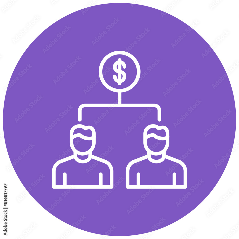 Crowdfunding vector icon. Can be used for Homeless iconset. Crowdfunding vector icon. Can be used for Homeless iconset.
