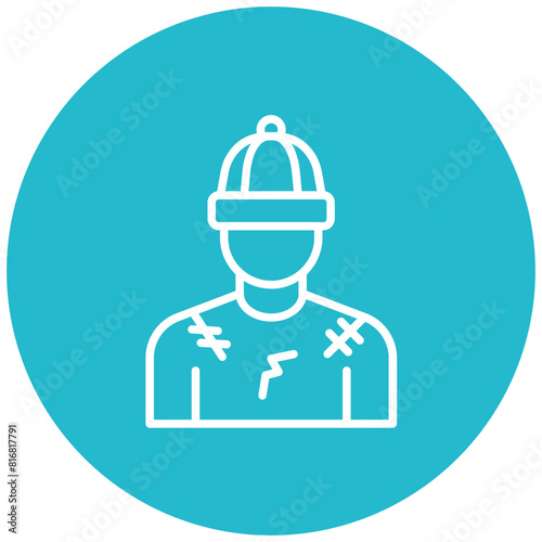 Poor vector icon. Can be used for Homeless iconset.