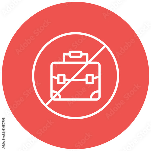 Unemployed vector icon. Can be used for Homeless iconset.