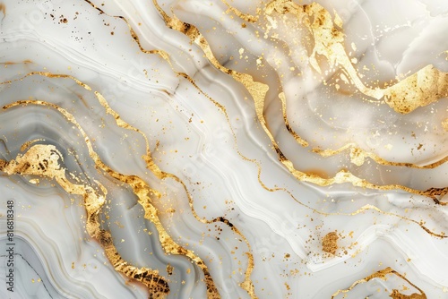 opulent marble opus goldveined luxury abstract background elegant vector design photo