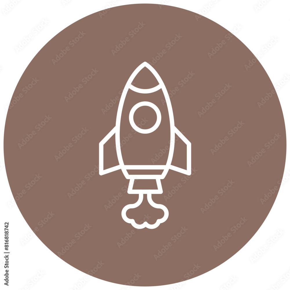Rocket vector icon. Can be used for Shooting iconset. Rocket vector icon. Can be used for Shooting iconset.