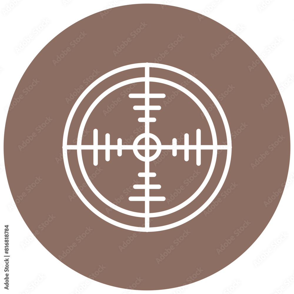 Sniper vector icon. Can be used for Shooting iconset. Sniper vector icon. Can be used for Shooting iconset.