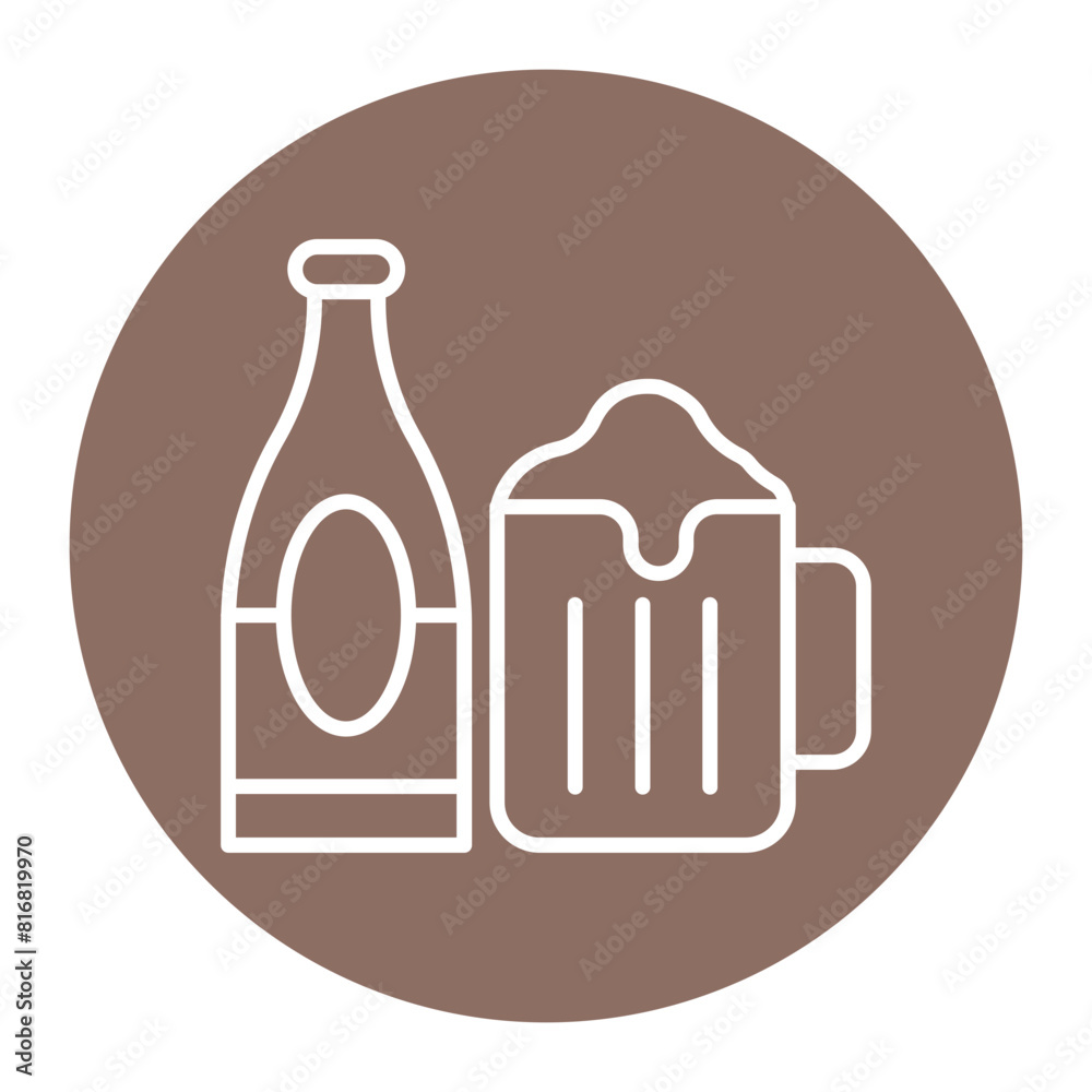 Free Beer vector icon. Can be used for Coworking Space iconset. Free Beer vector icon. Can be used for Coworking Space iconset.