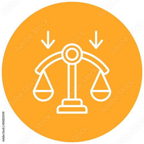 Derogation vector icon. Can be used for Compliance And Regulation iconset.