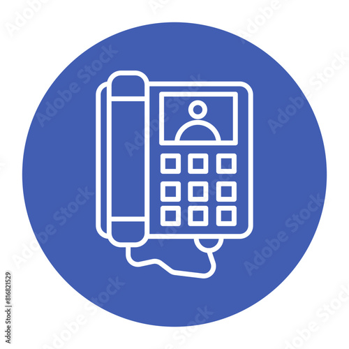 Phone Surveillance vector icon. Can be used for Crime Investigation iconset.