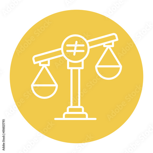 Discrimination vector icon. Can be used for Human Rights iconset.