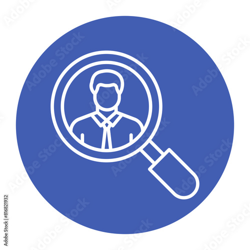 Consumer vector icon. Can be used for Human Rights iconset.