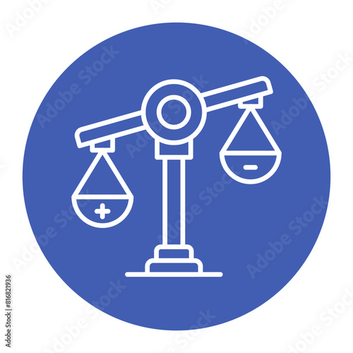 Morality vector icon. Can be used for Human Rights iconset.