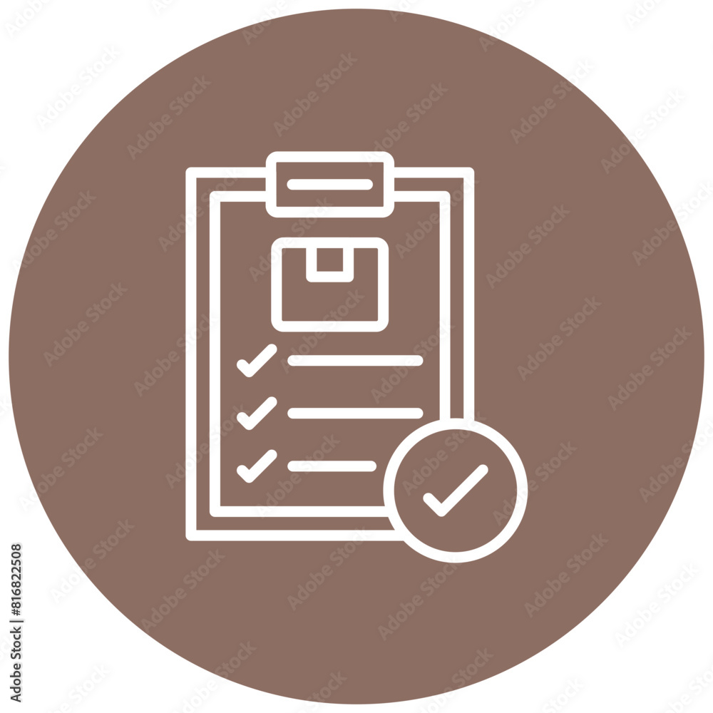 Order Completed vector icon. Can be used for Digital Retail iconset. Order Completed vector icon. Can be used for Digital Retail iconset.
