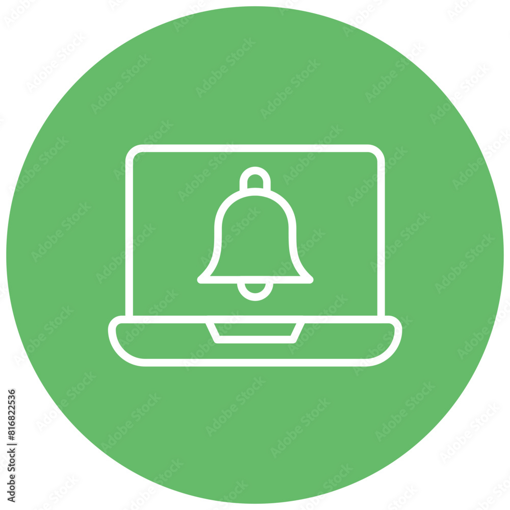 Device Notifications vector icon. Can be used for Digital Retail iconset. Device Notifications vector icon. Can be used for Digital Retail iconset.