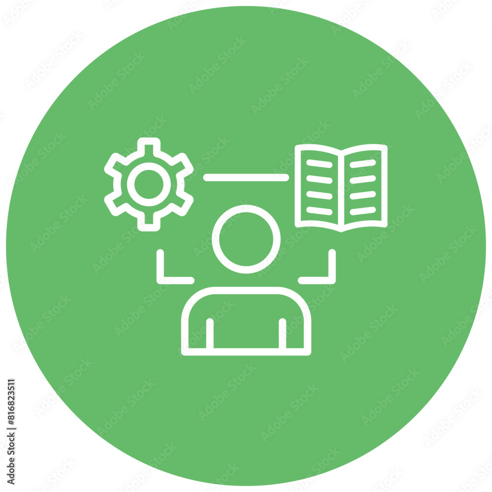 Learning vector icon. Can be used for Personal Growth iconset. Learning vector icon. Can be used for Personal Growth iconset.
