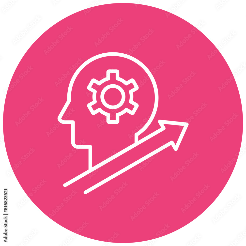 Mindset Shift vector icon. Can be used for Personal Growth iconset. Mindset Shift vector icon. Can be used for Personal Growth iconset.