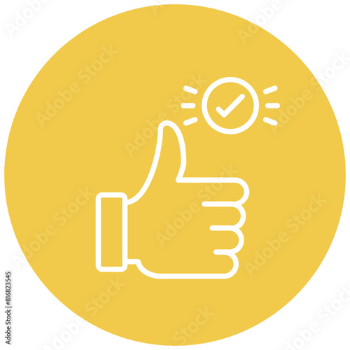 Personal Excellence vector icon. Can be used for Personal Growth iconset.