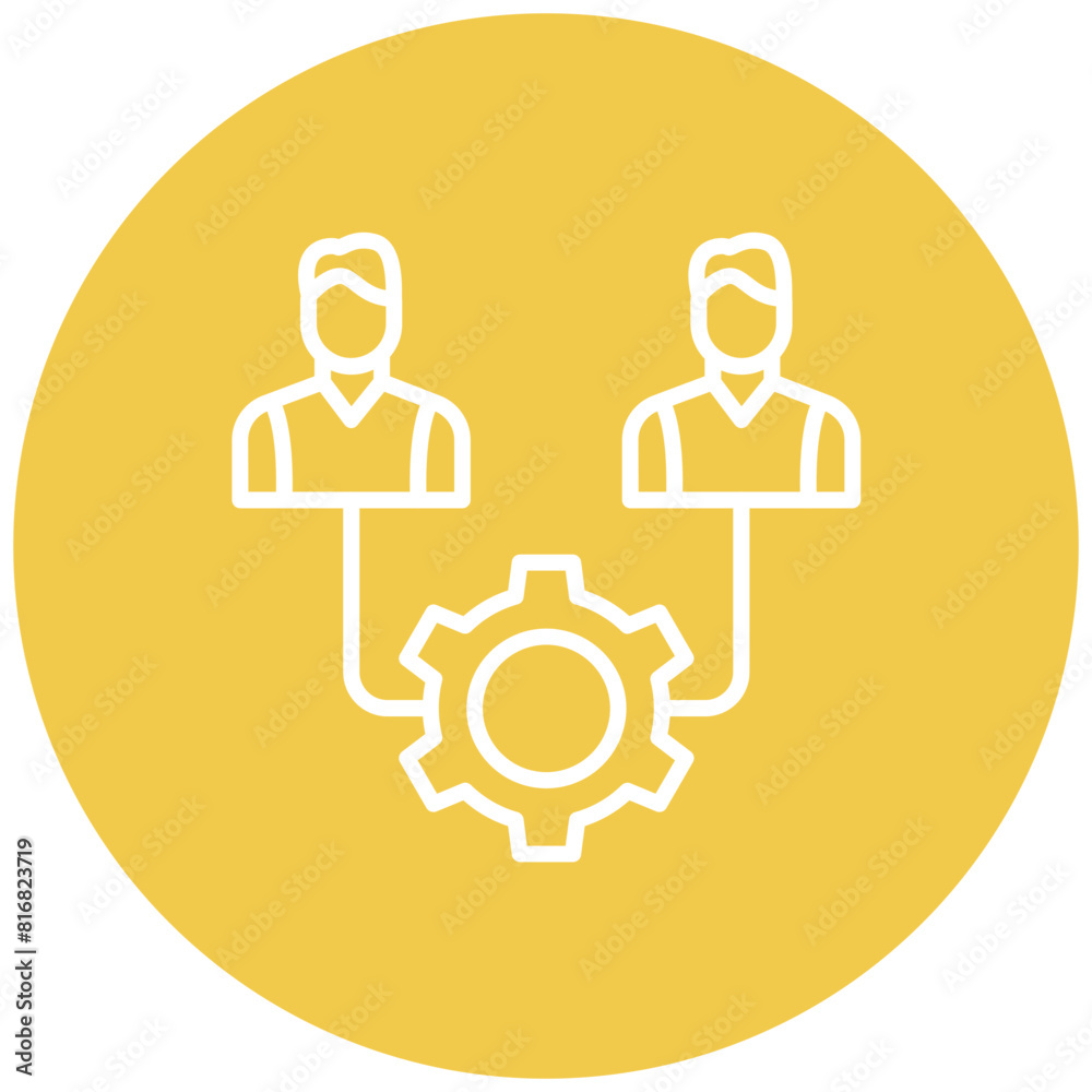 Stakeholder Engagement vector icon. Can be used for Project Assesment iconset. Stakeholder Engagement vector icon. Can be used for Project Assesment iconset.
