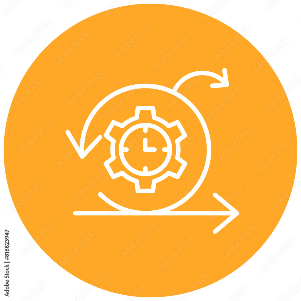 Agile Methodology vector icon. Can be used for Project Assesment iconset. Agile Methodology vector icon. Can be used for Project Assesment iconset.