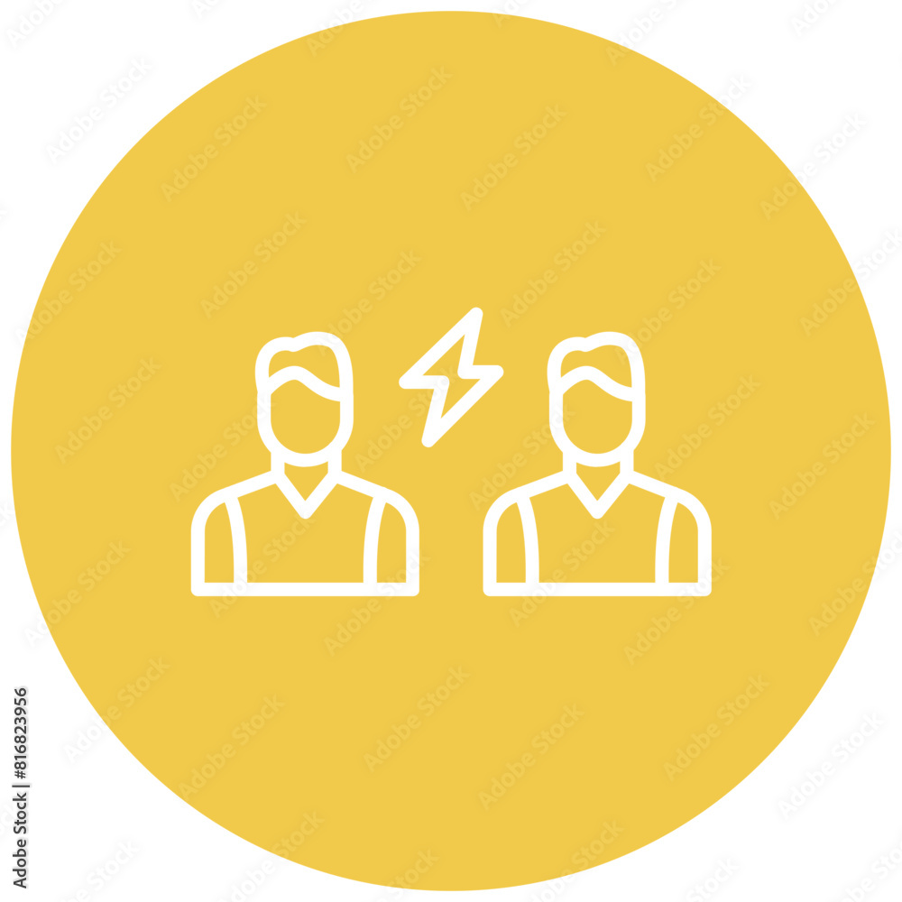 Conflict Resolution vector icon. Can be used for Project Assesment iconset. Conflict Resolution vector icon. Can be used for Project Assesment iconset.