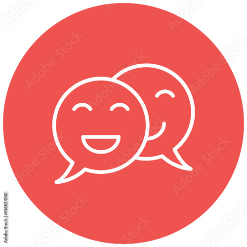 Client Satisfaction vector icon. Can be used for Charity iconset.